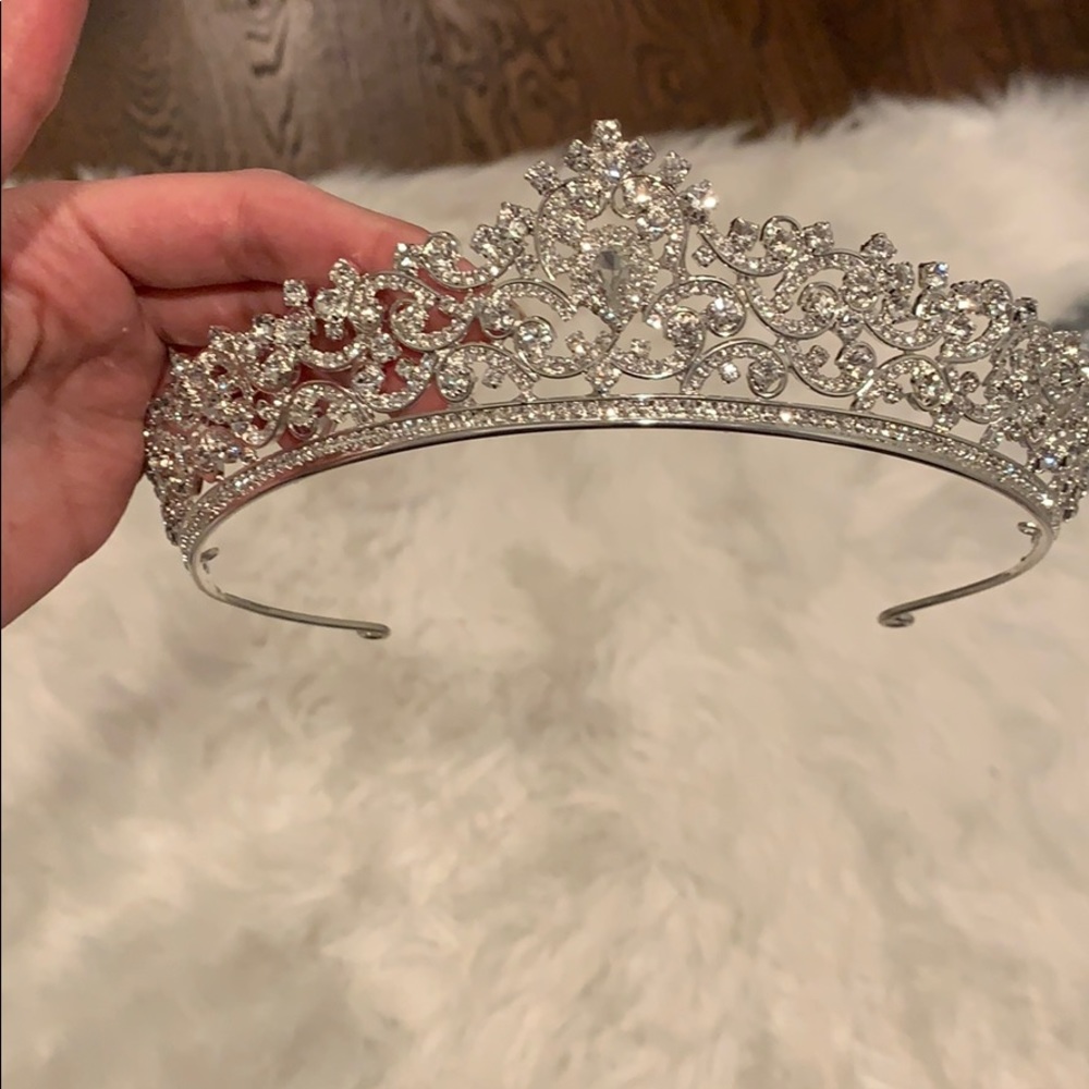 Tiara custom made with crystals